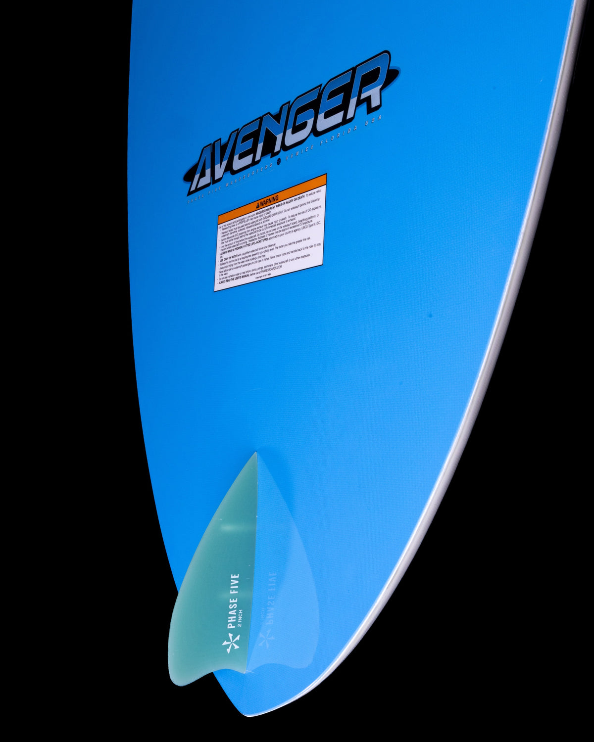 2027 Phase Five Avenger — fin configuration detail