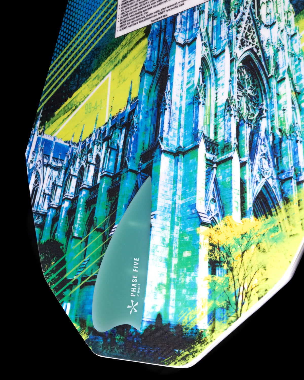 2027 Phase Five Diamond CL — fin configuration detail