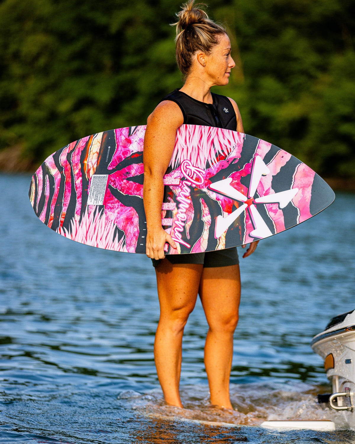 2027 Phase Five Diamond Luv wakesurf board lifestyle photo