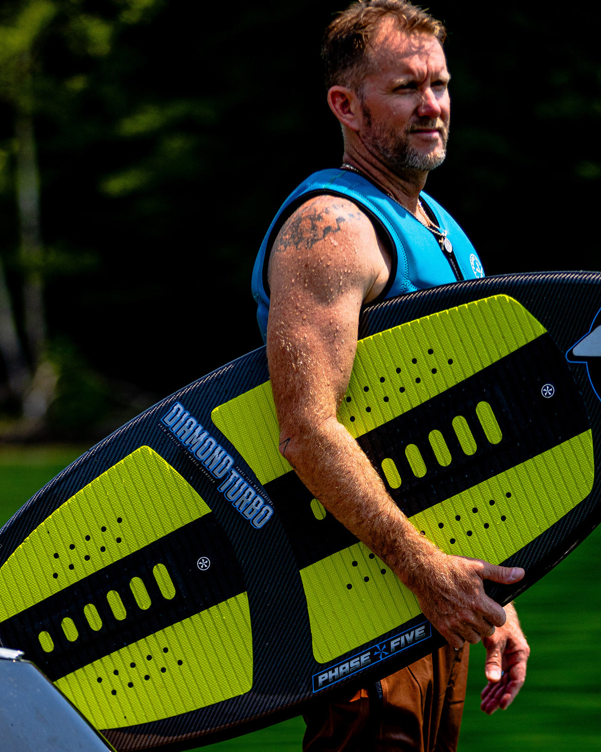 2027 Phase Five Diamond Turbo wakesurf board lifestyle photo