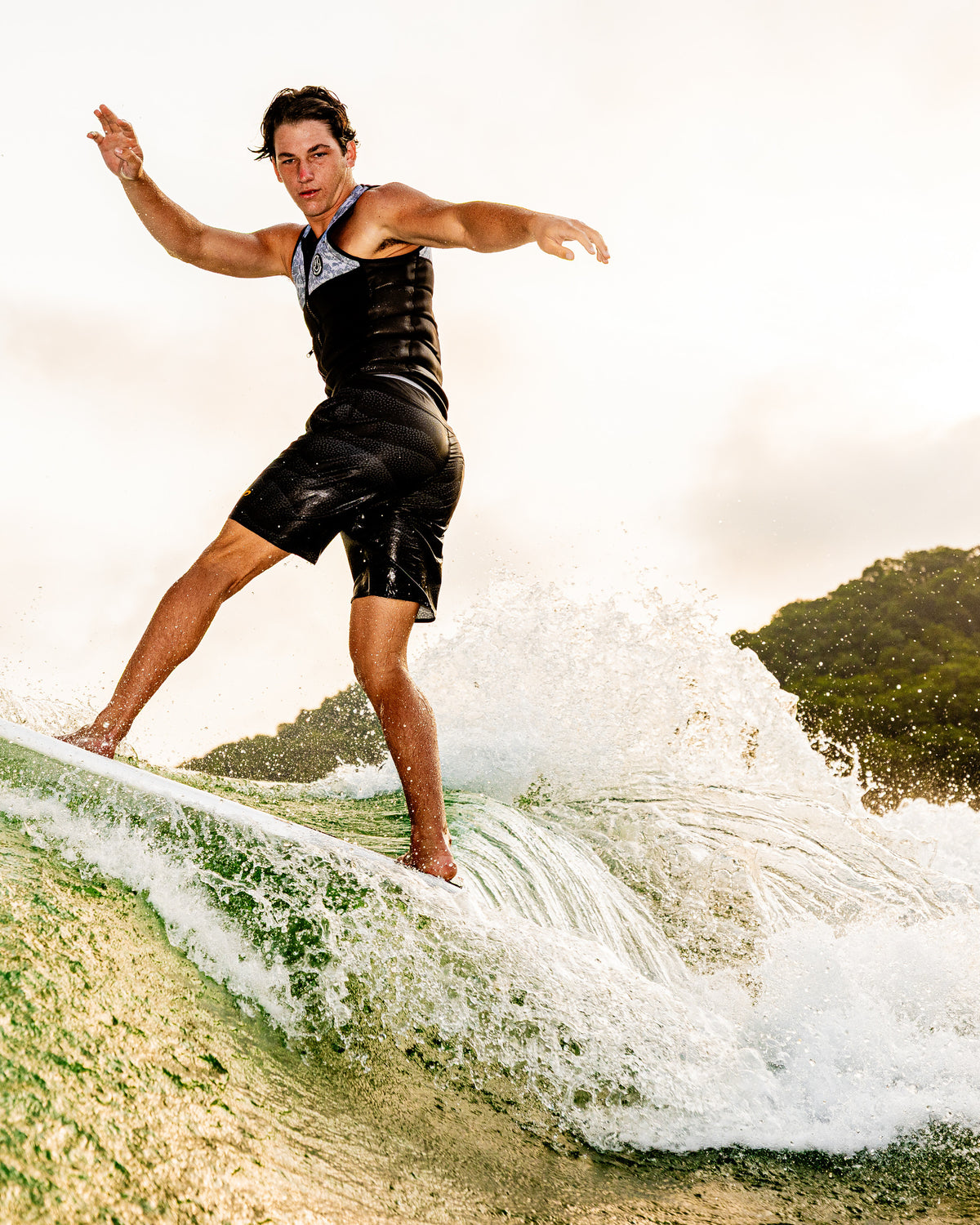 2027 Phase Five Fireball wakesurf board action photo