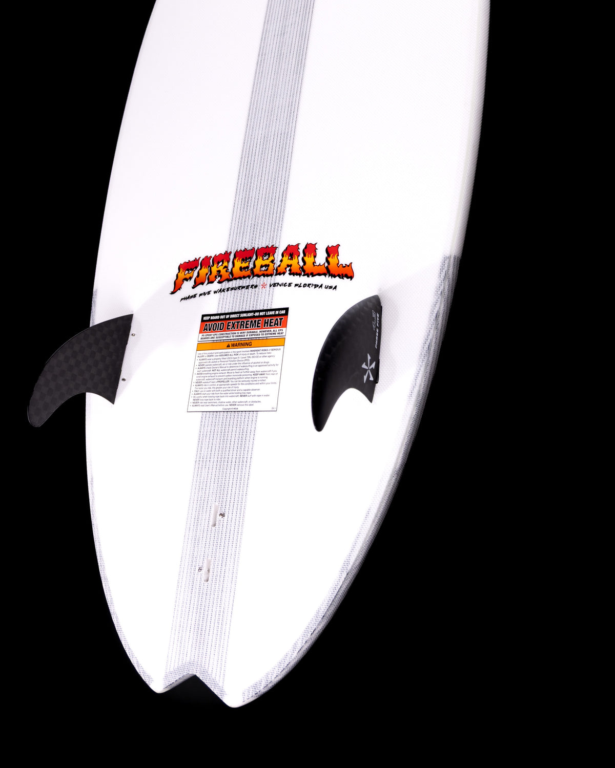 2027 Phase Five Fireball — fin configuration detail
