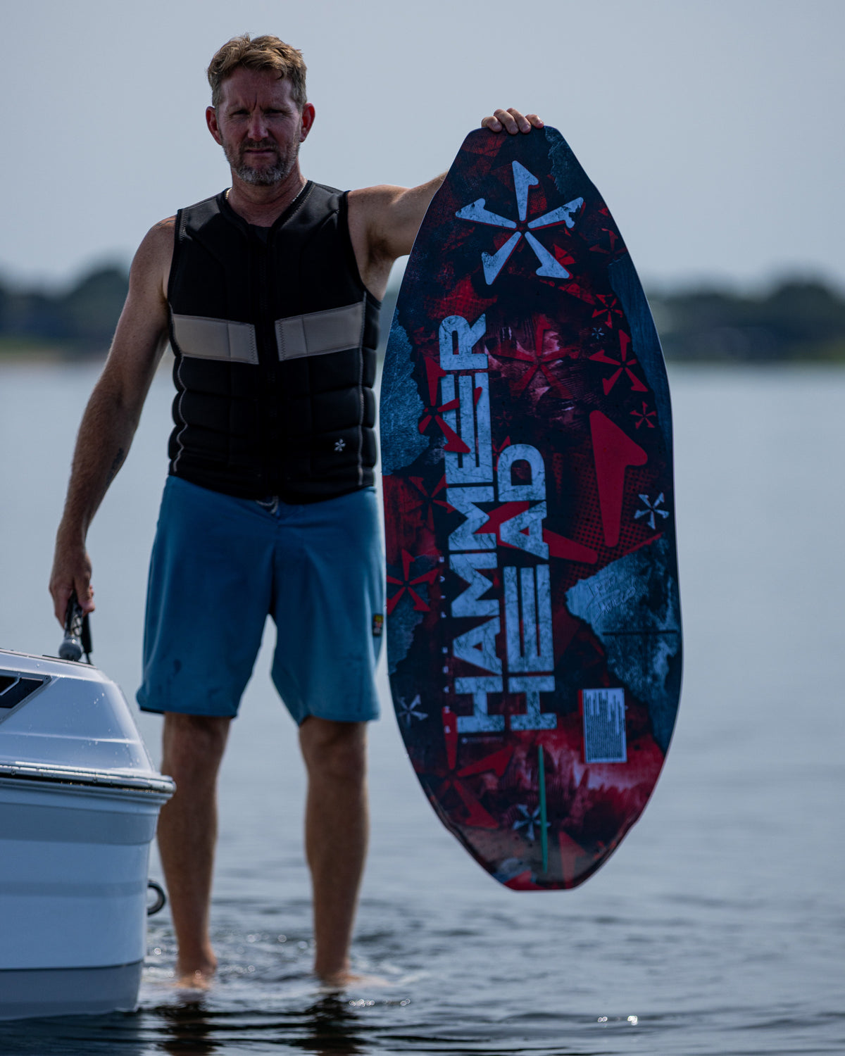 2027 Phase Five Hammerhead V3 wakesurf board lifestyle photo