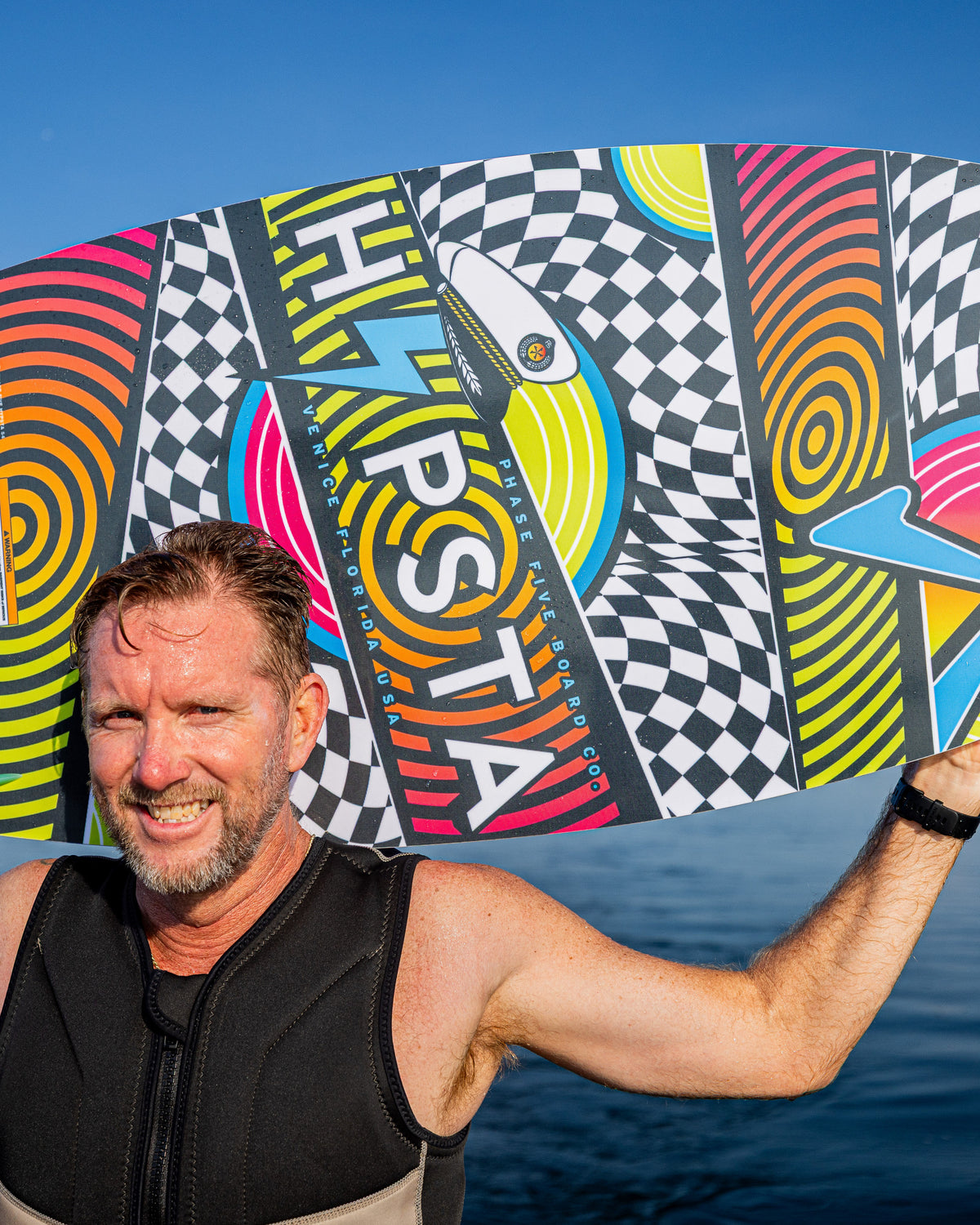 2027 Phase Five Hypsta V2 wakesurf board lifestyle photo