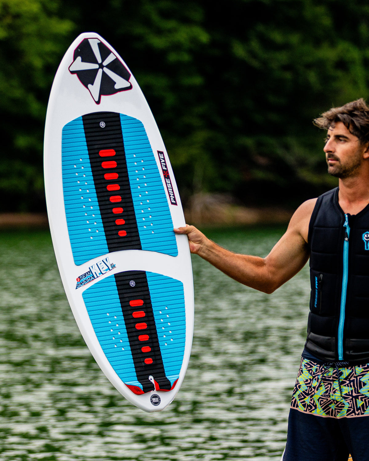 2027 Phase Five Key CL wakesurf board lifestyle photo