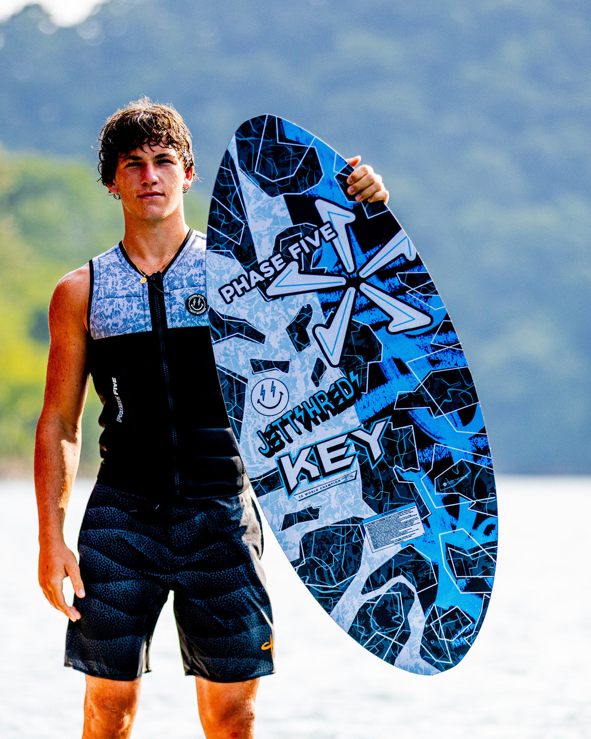 2027 Phase Five Key Jett Shreds wakesurf board lifestyle photo
