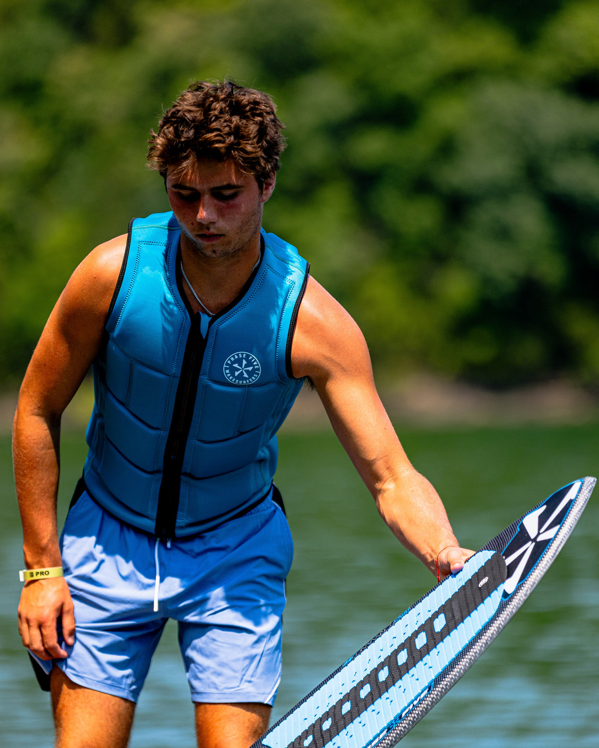 2027 Phase Five Matrix wakesurf board lifestyle photo
