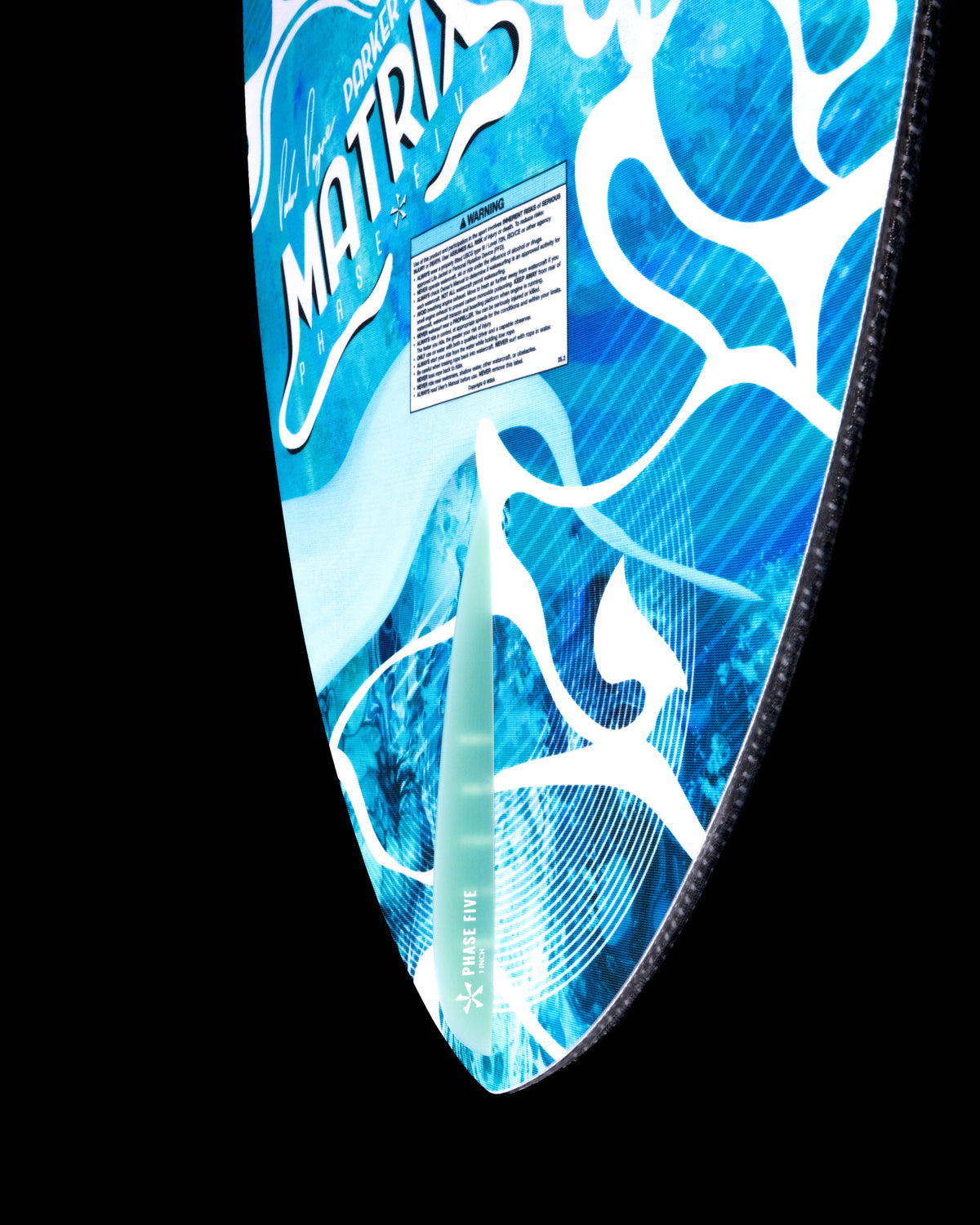 2027 Phase Five Matrix Pro — fin configuration detail