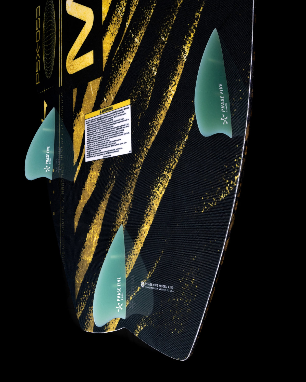 2027 Phase Five Model X LTD — fin configuration detail