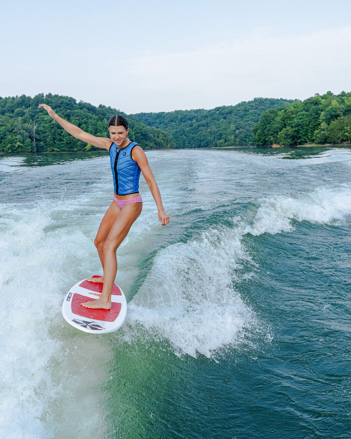 2027 Phase Five Oogle CL wakesurf board action photo
