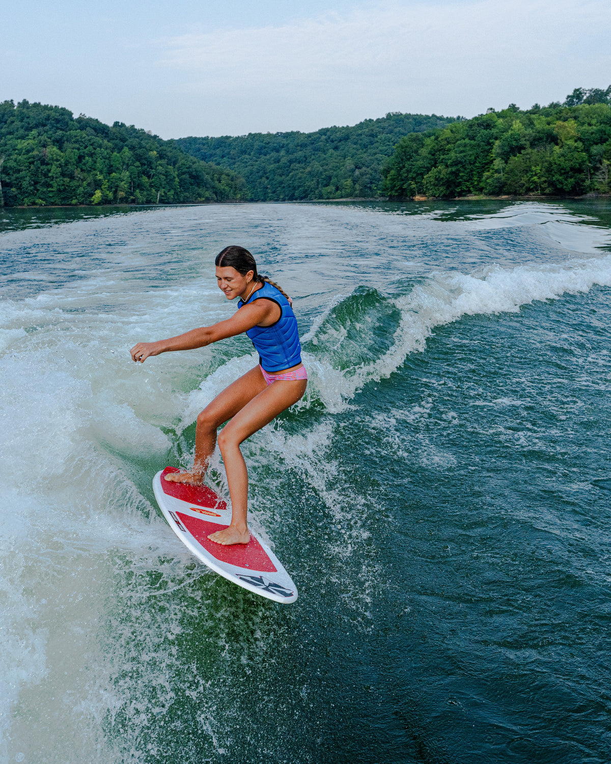 2027 Phase Five Oogle CL wakesurf board action photo