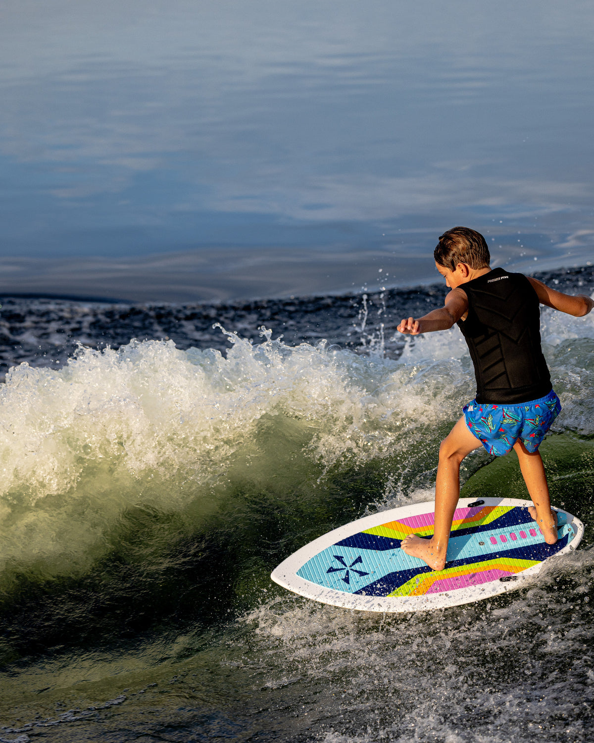 2027 Phase Five Scamp CL wakesurf board action photo