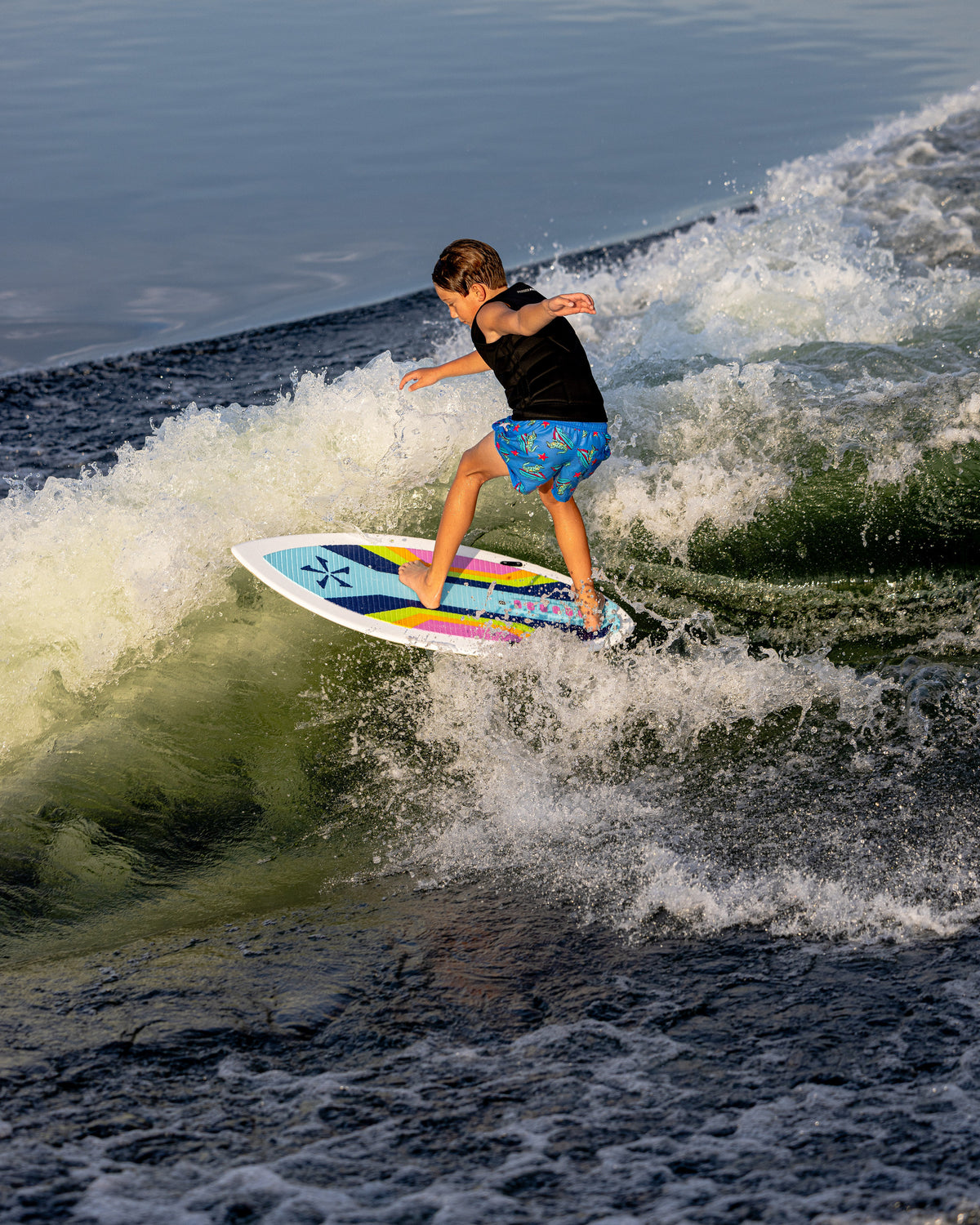 2027 Phase Five Scamp CL wakesurf board action photo