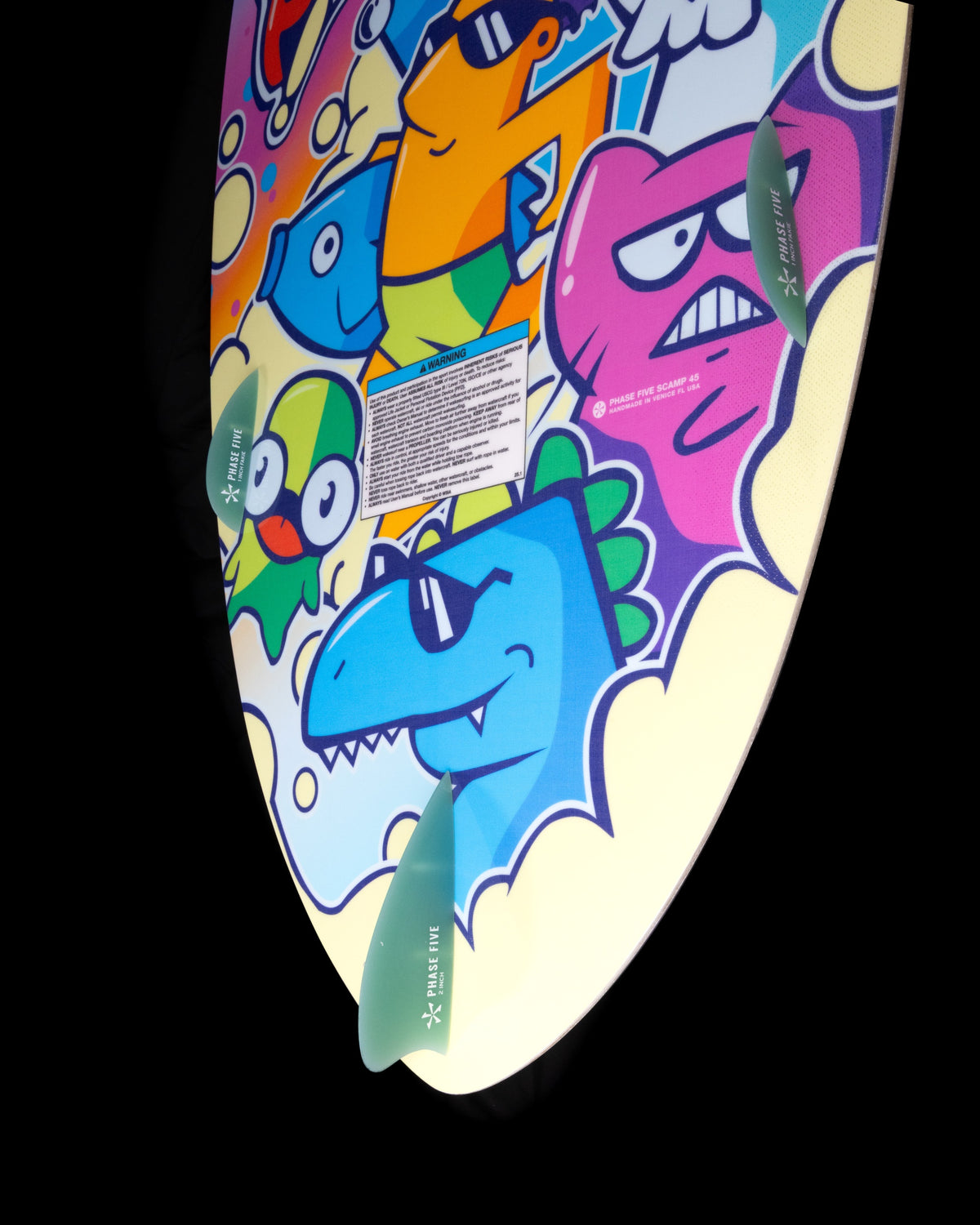 2027 Phase Five Scamp CL — fin configuration detail