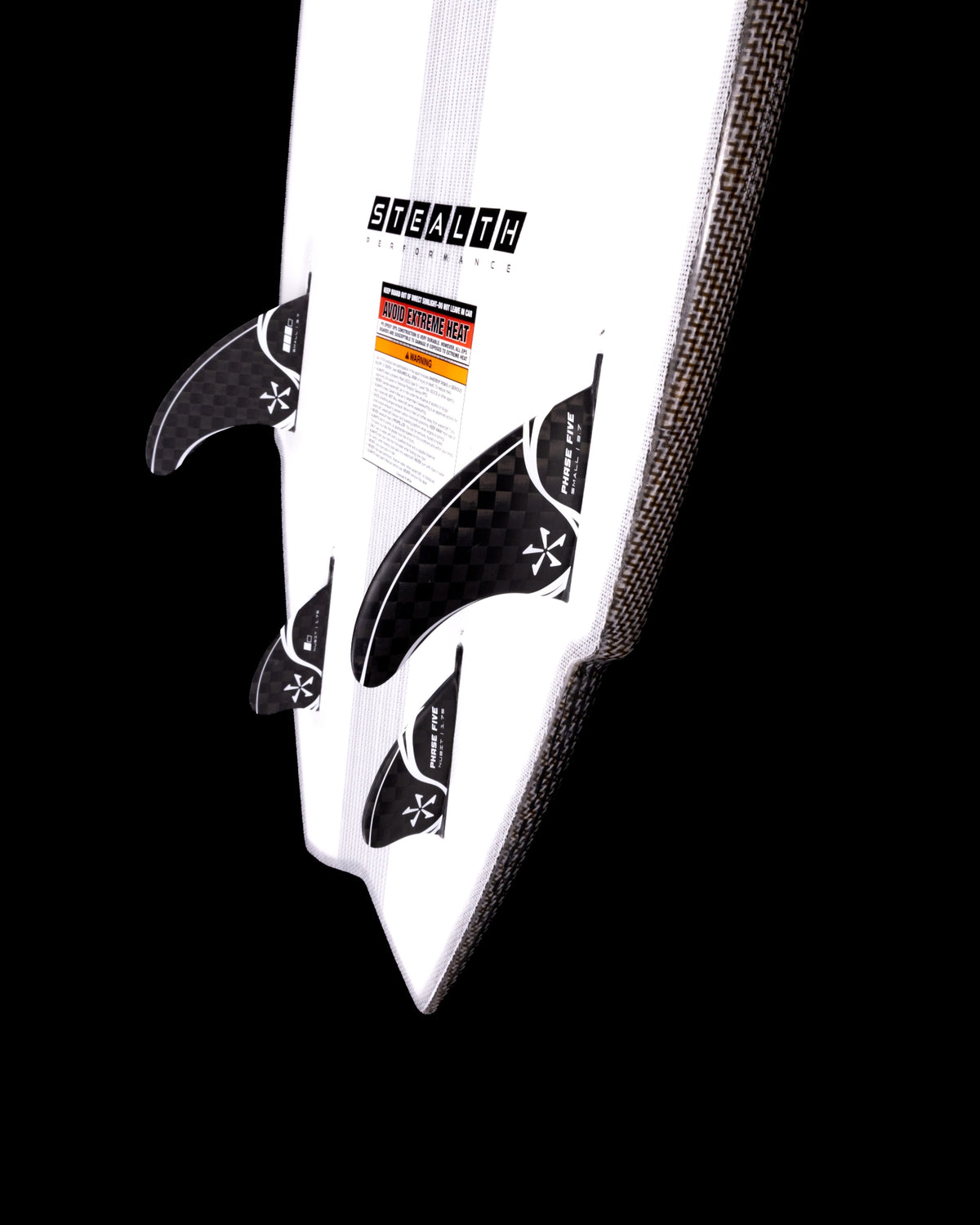 2027 Phase Five Sensei Stealth — fin configuration detail