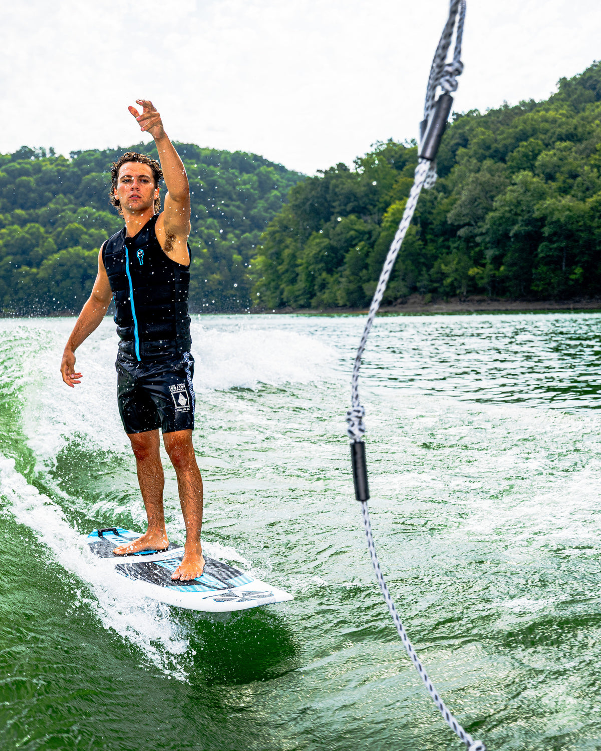 2027 Phase Five Viper wakesurf board action photo