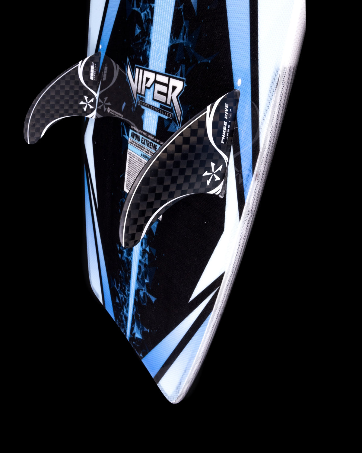 2027 Phase Five Viper — fin configuration detail