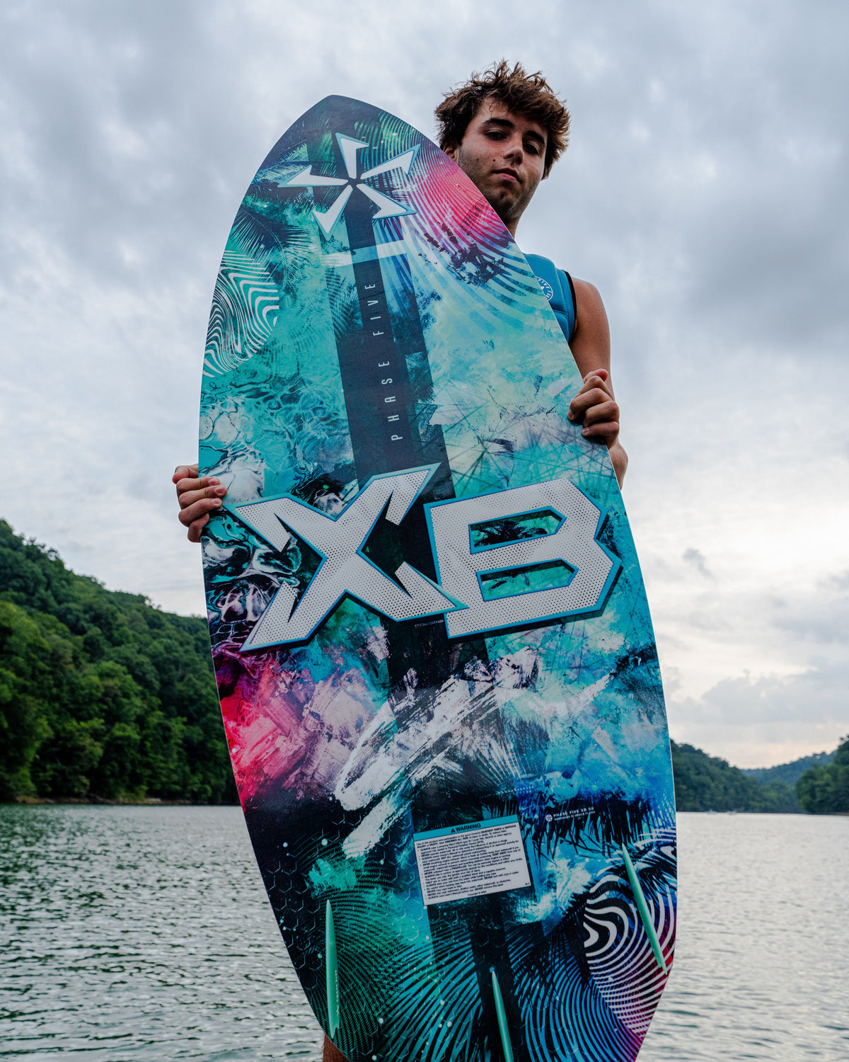 2027 Phase Five XB wakesurf board lifestyle photo