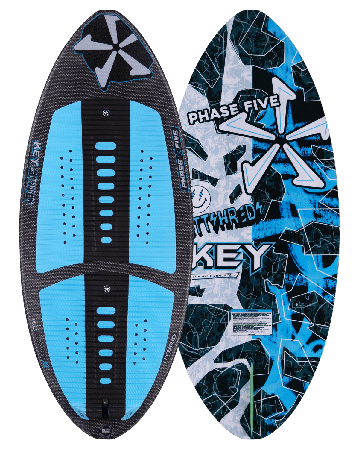 2027 Phase Five Key Jett Shreds wakesurf board
