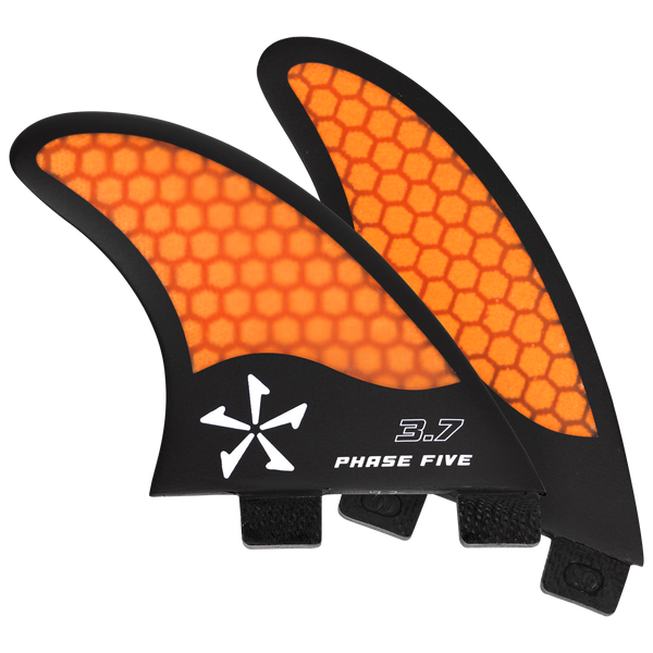Phase Five Honeycomb 3.7 Twin Fin Set - Phase 5 Wakesurf Boards