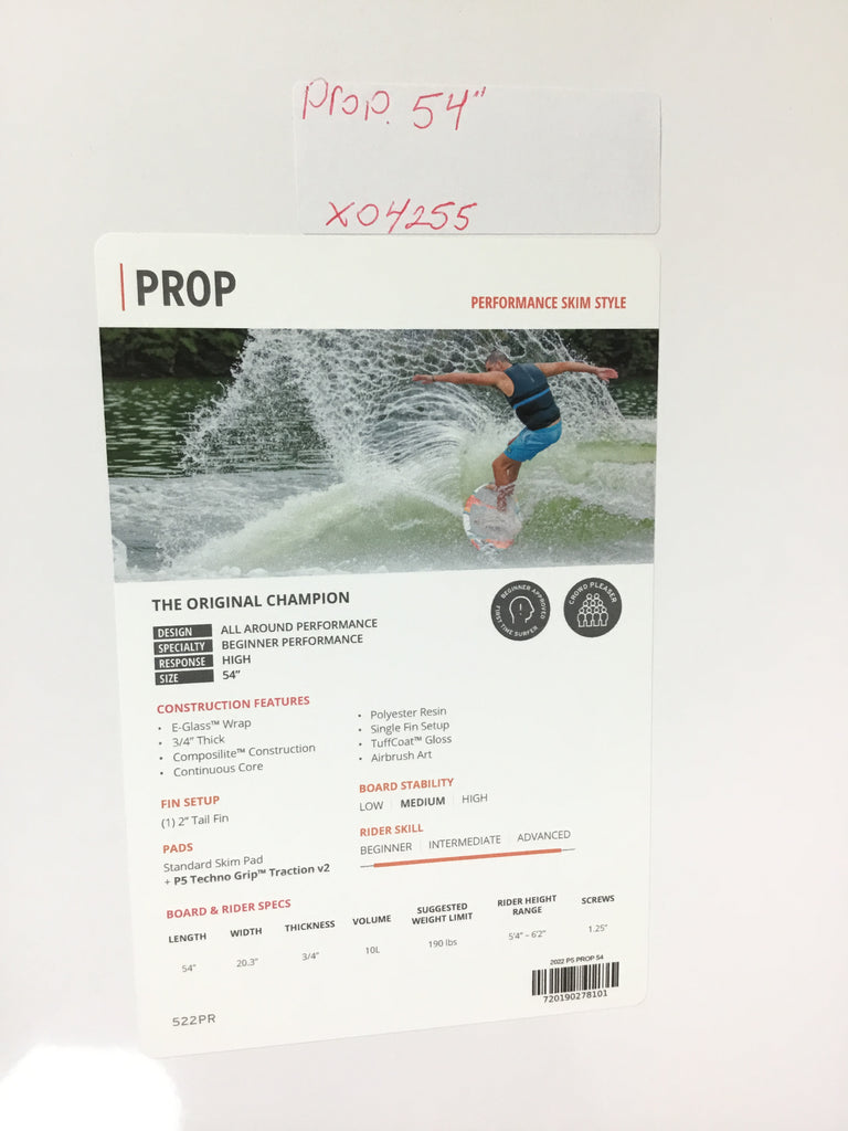 Phase Five Prop Wake Skimboard Phase 5 Wakesurf Boards