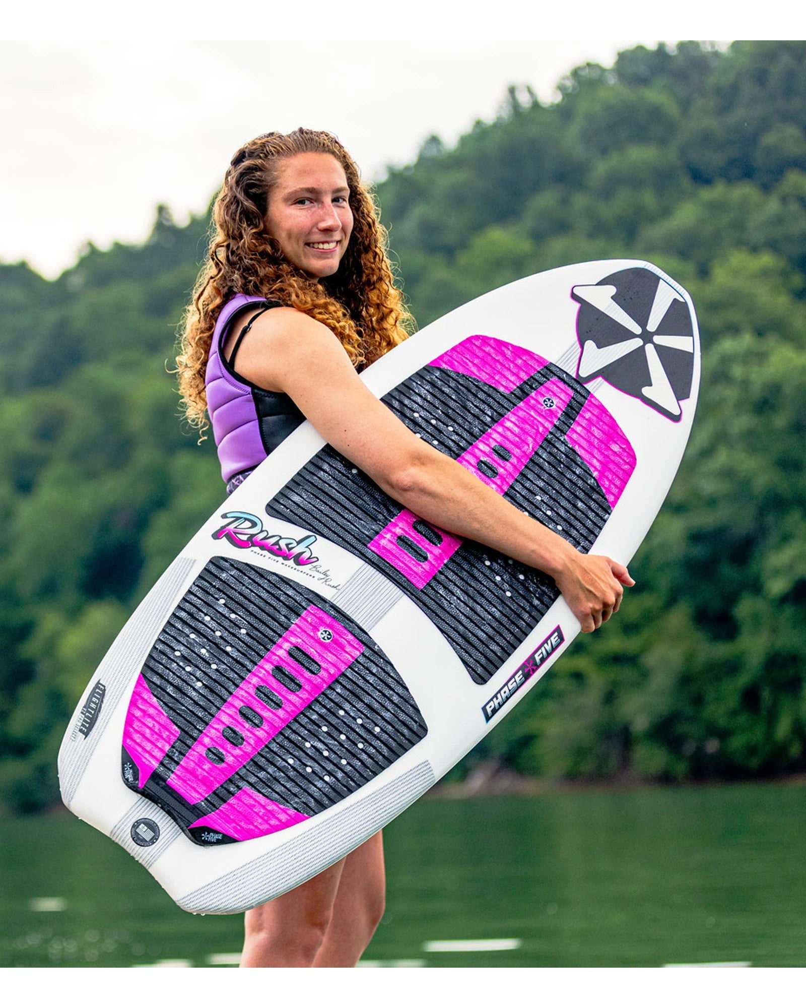 2027 Phase Five Rush wakesurf board lifestyle photo