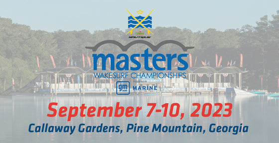 The 2023 Masters Wakesurf Championships