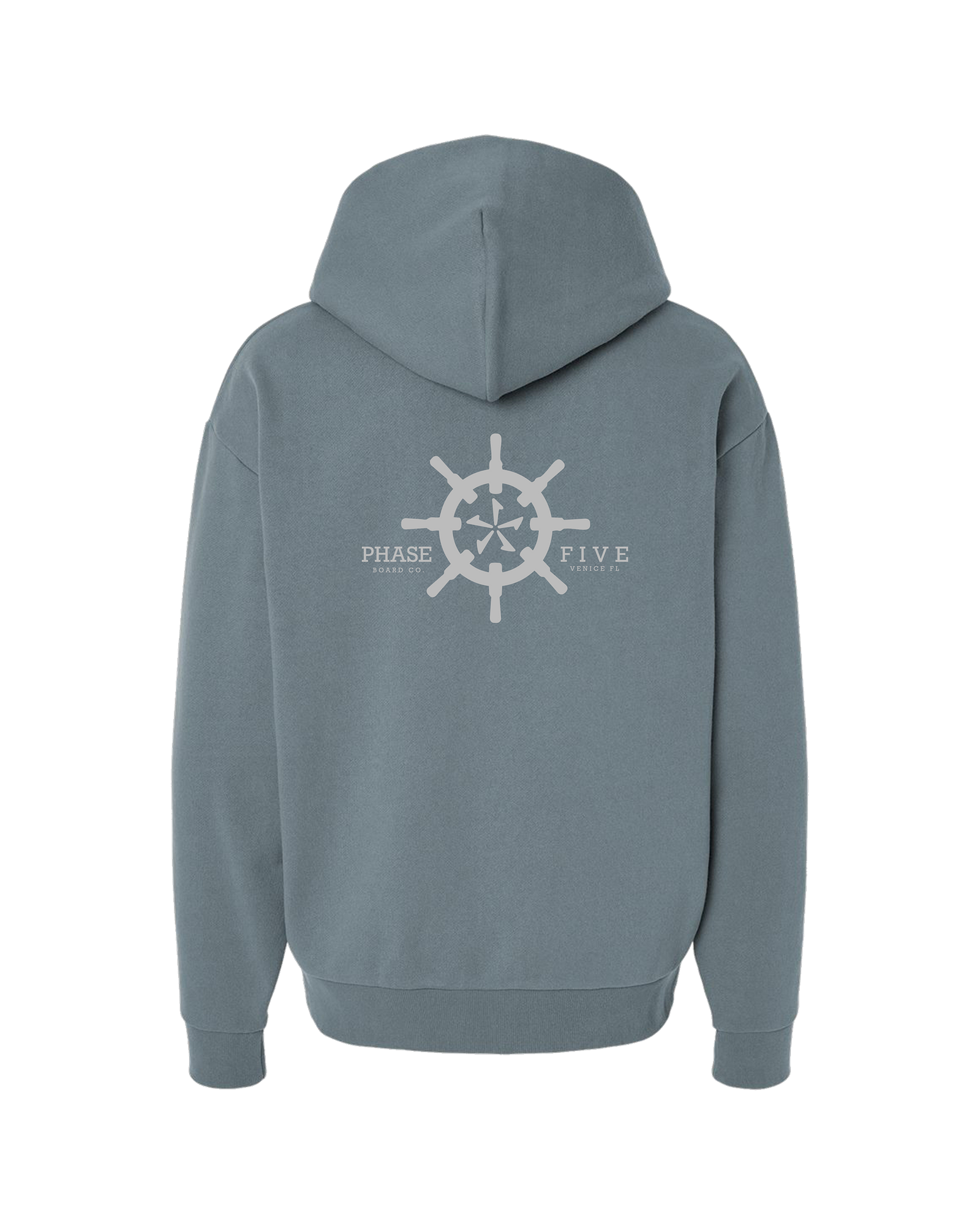 2027 Phase Five Captain Fleece Pullover Hoodie — Slate Blue — product view