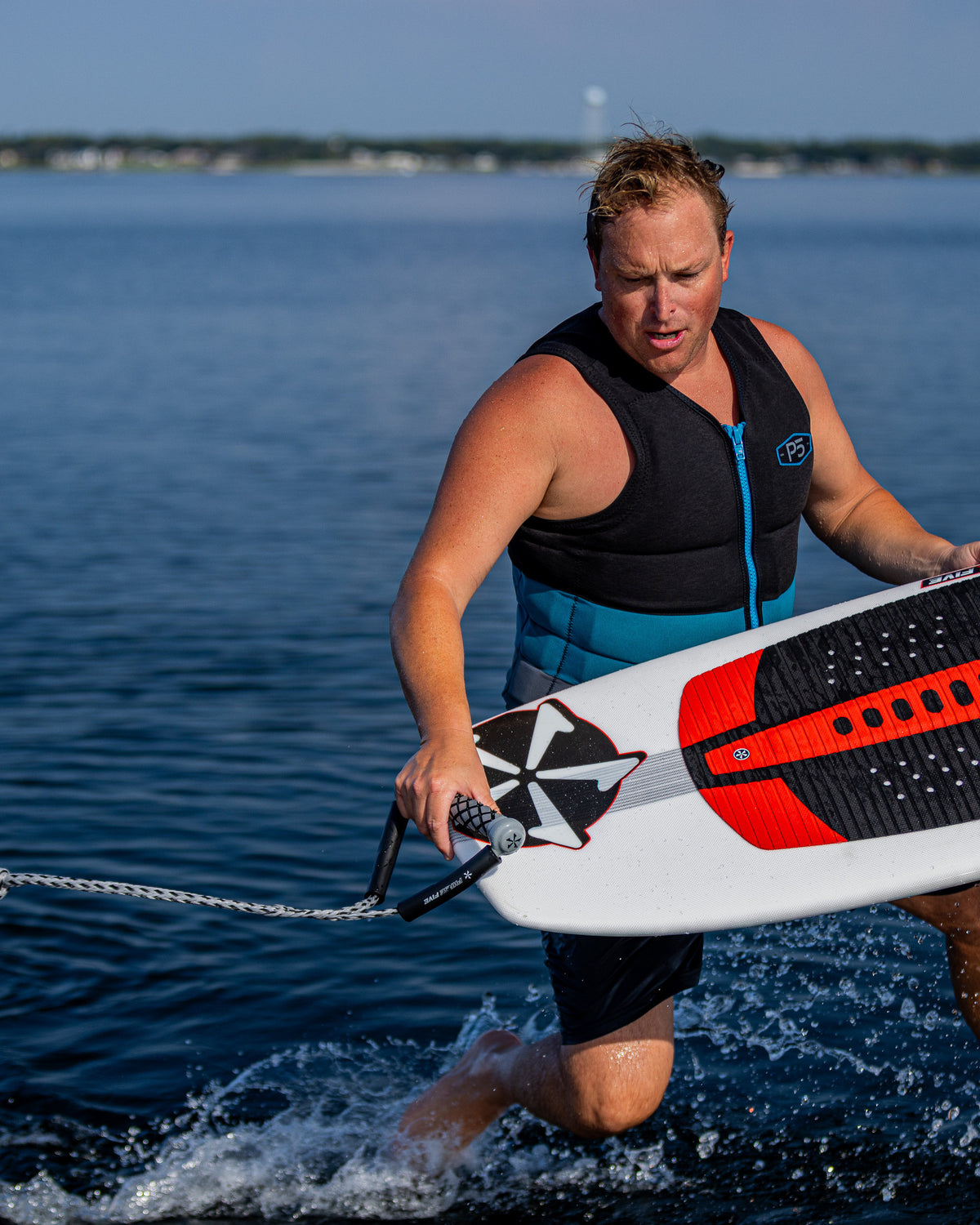 2027 Phase Five Doctor wakesurf board lifestyle photo