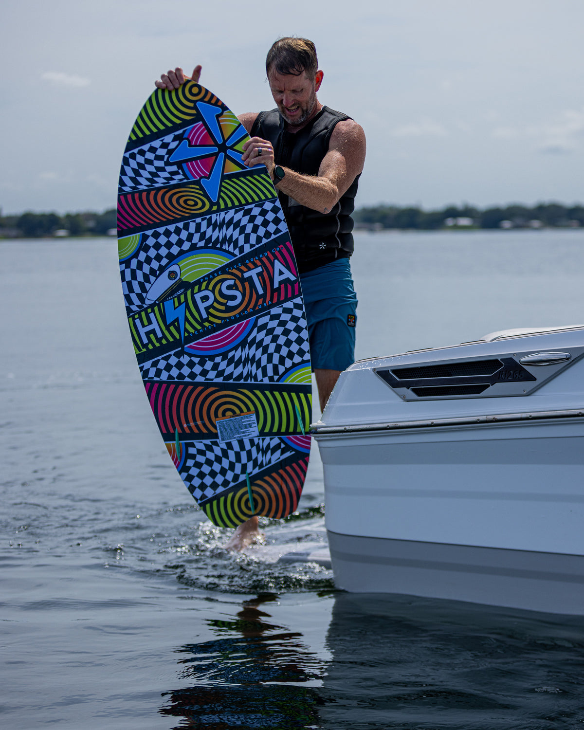 2027 Phase Five Hypsta V2 wakesurf board lifestyle photo