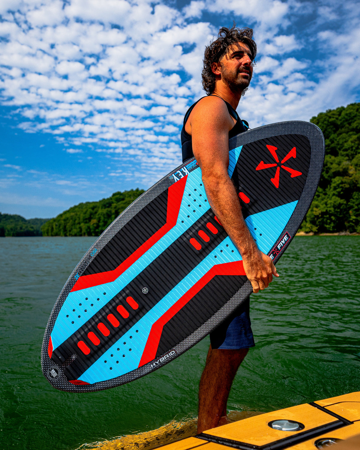 2027 Phase Five Key V2 wakesurf board lifestyle photo