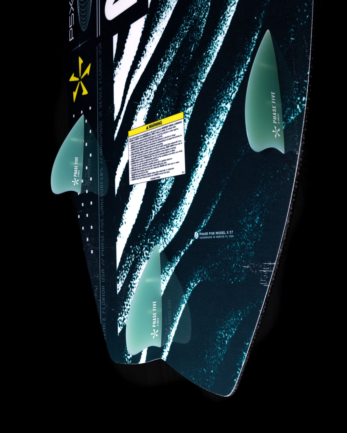 2027 Phase Five Model X — fin configuration detail