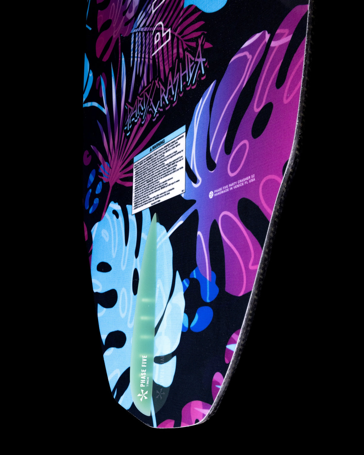 2027 Phase Five Party Crasher — fin configuration detail
