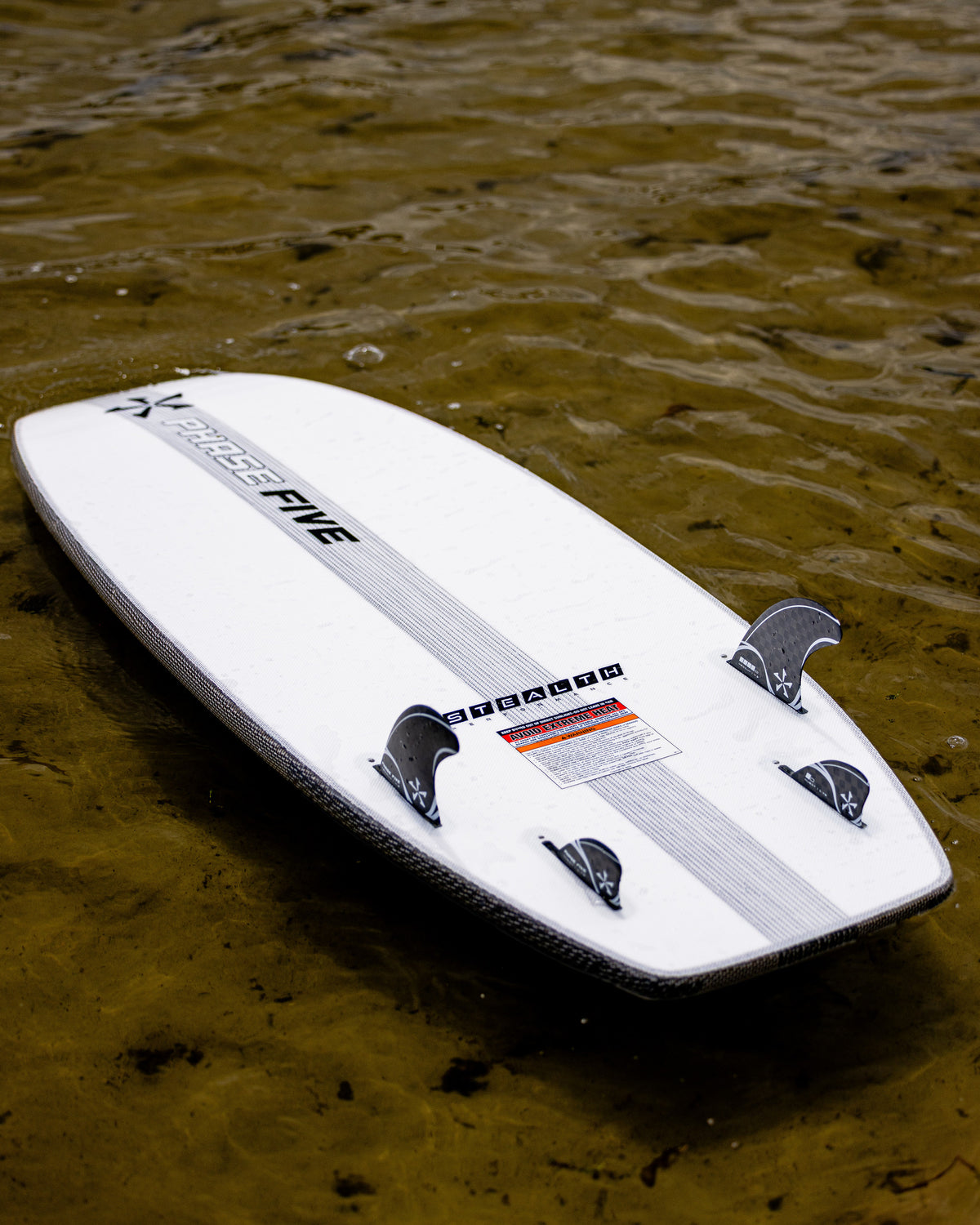 2027 Phase Five Phantom Stealth wakesurf board detail photo