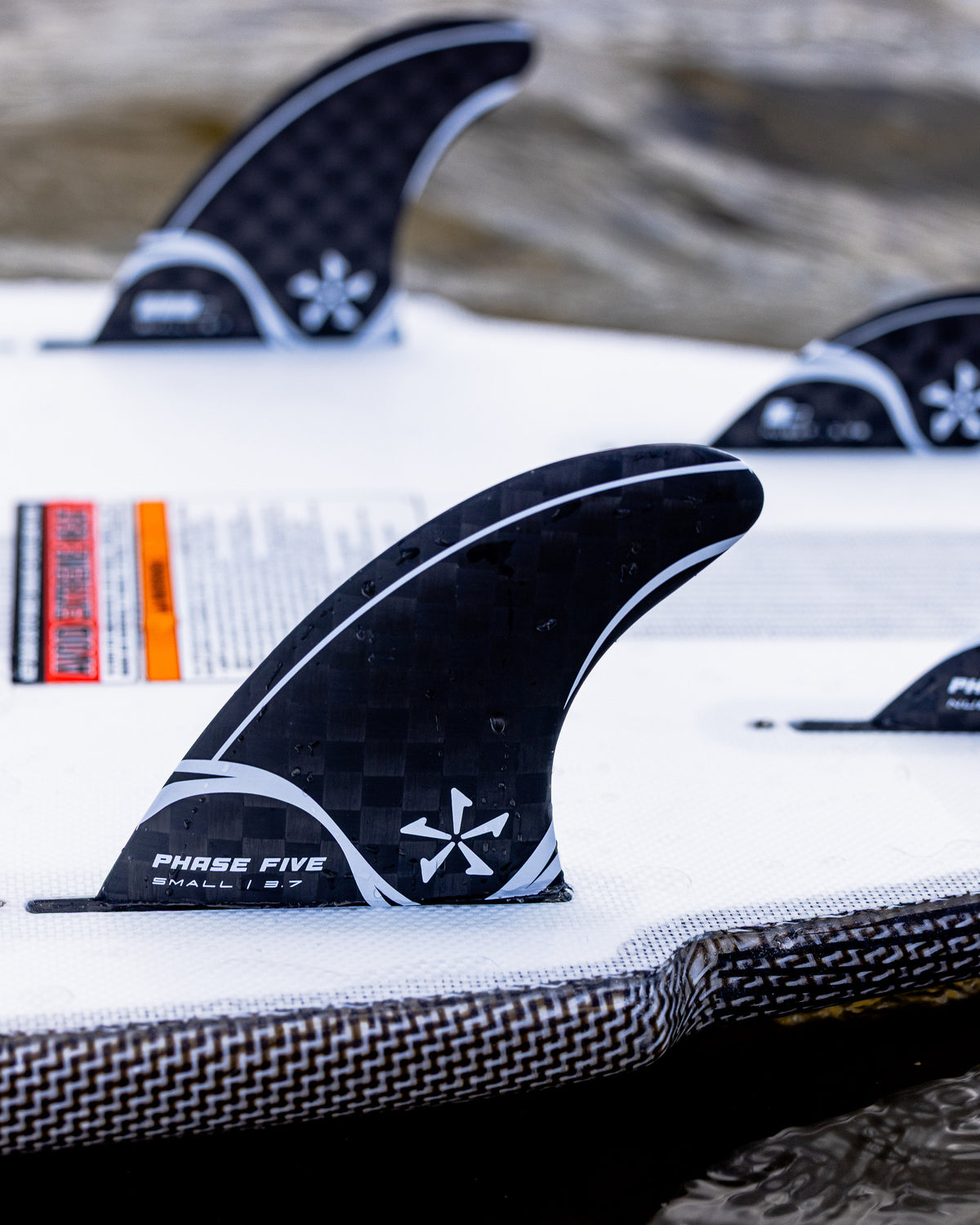 2027 Phase Five Sensei Stealth wakesurf board detail photo