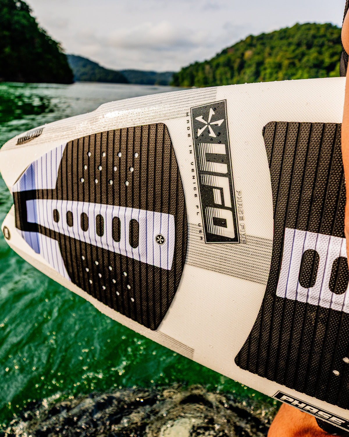 2027 Phase Five UFO wakesurf board lifestyle photo