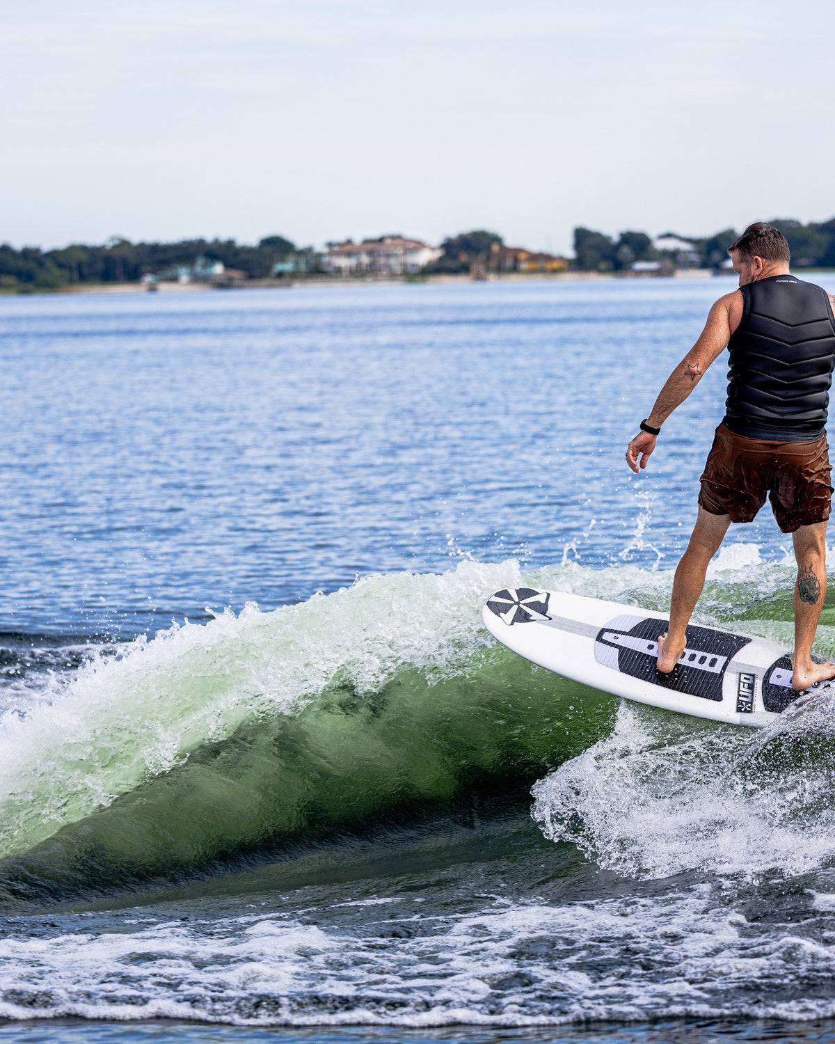 2027 Phase Five UFO wakesurf board action photo