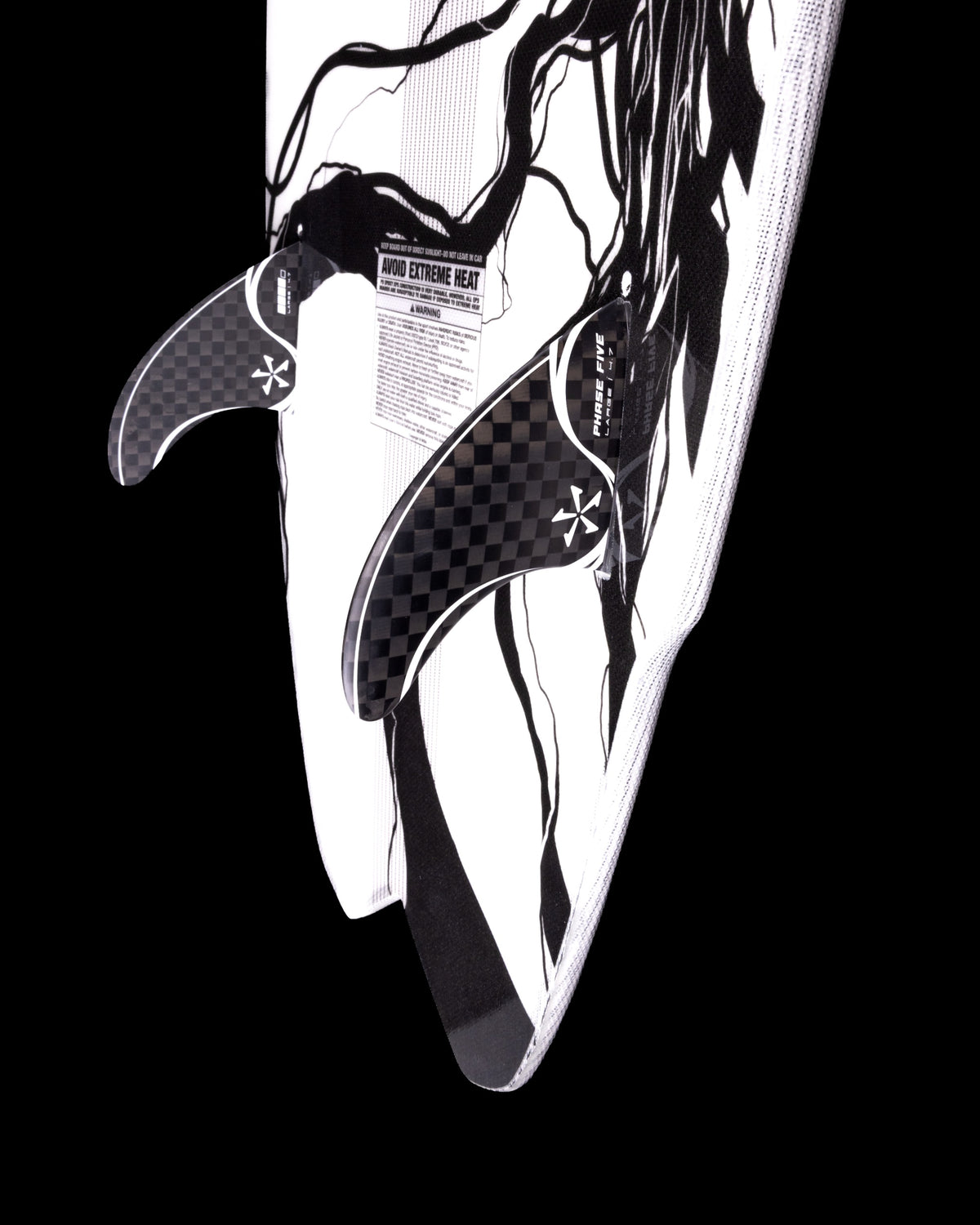 2027 Phase Five UFO — fin configuration detail