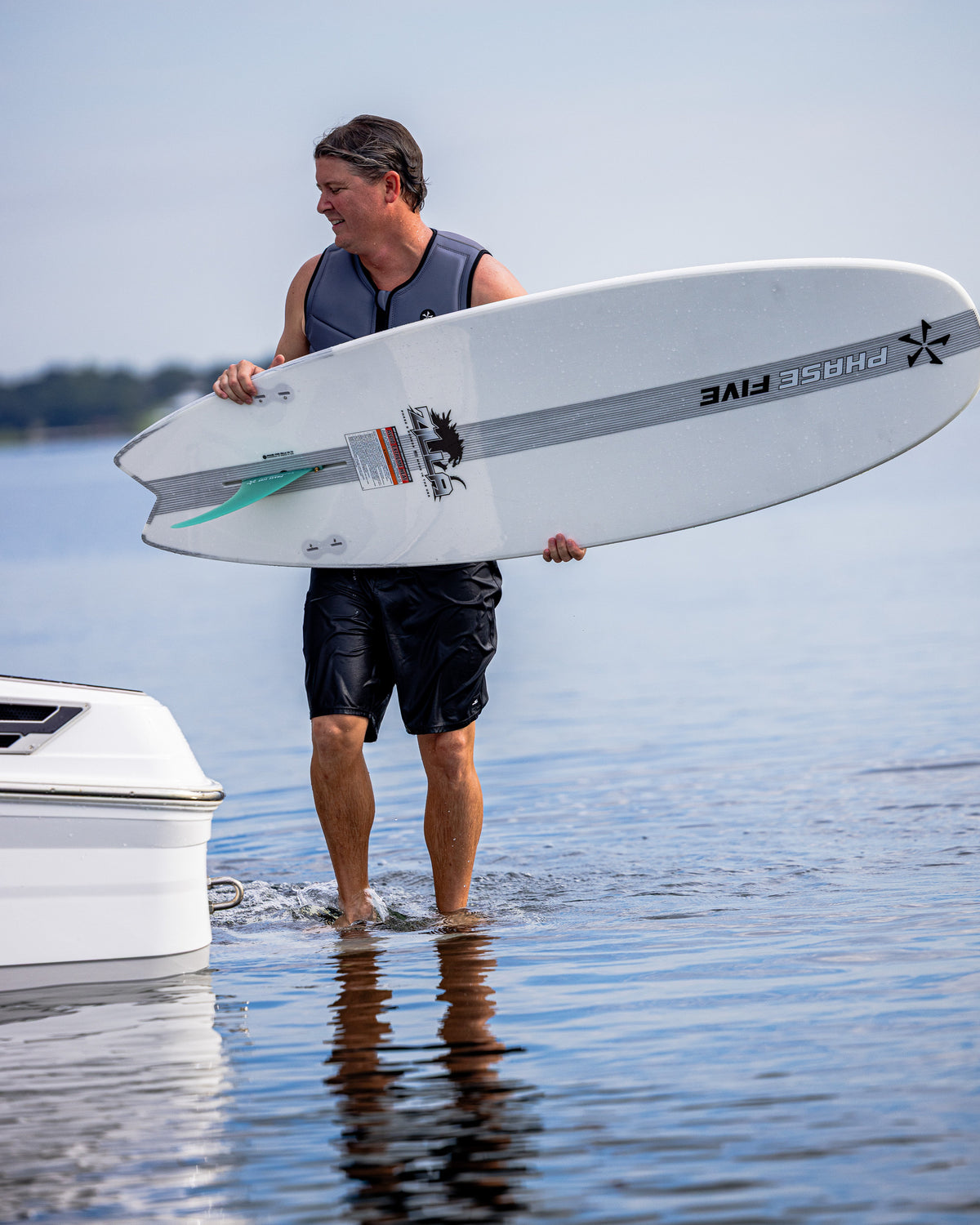 2027 Phase Five Zilla V2 wakesurf board lifestyle photo