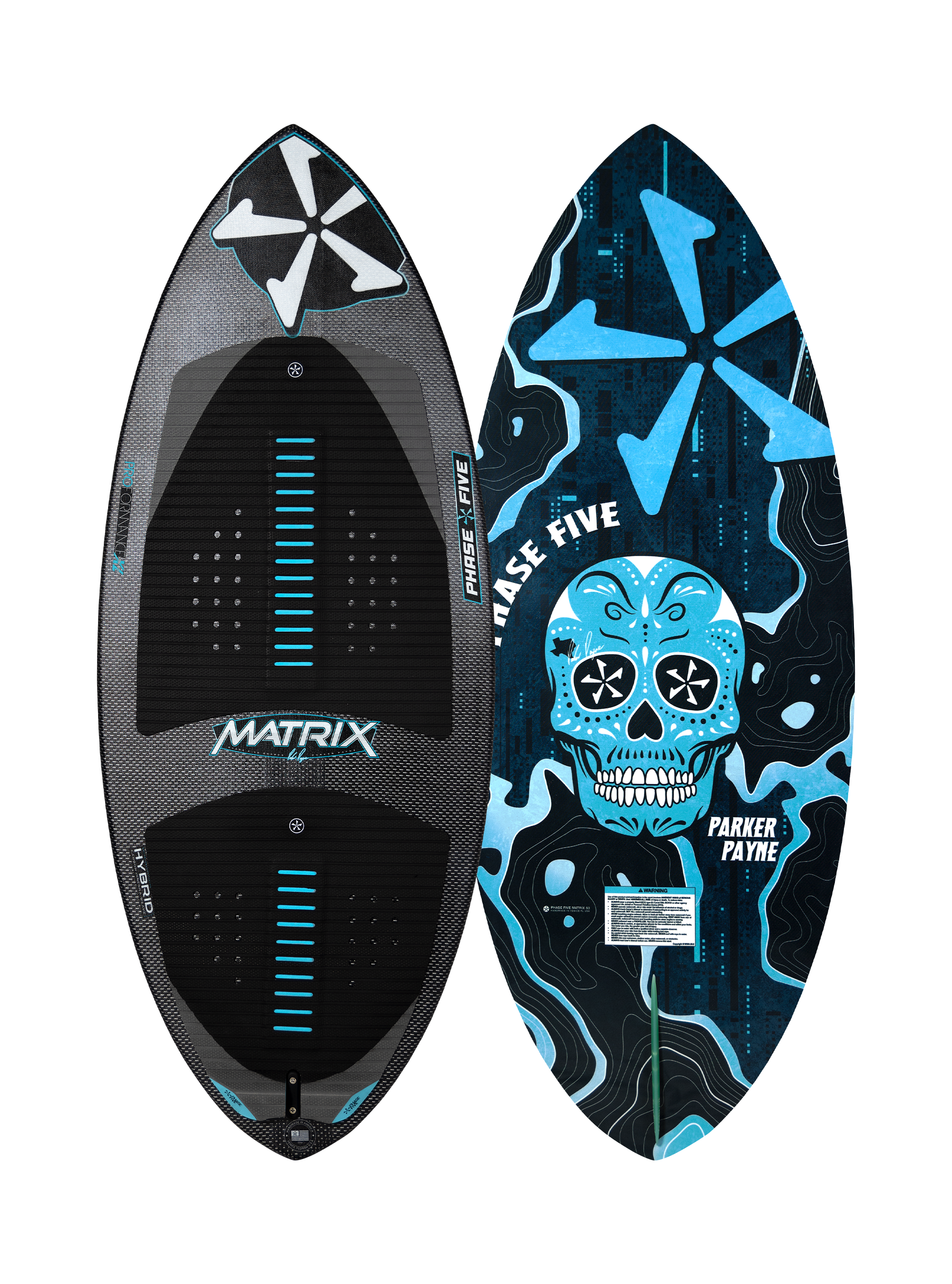 Phase 5 2025 Matrix Payne Pro Wakesurf Board 53