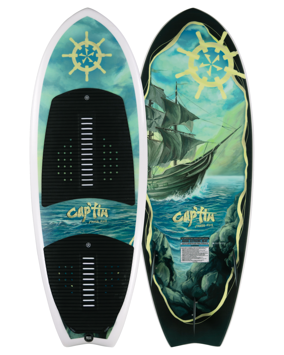2027 Phase Five Cap'tin wakesurf board