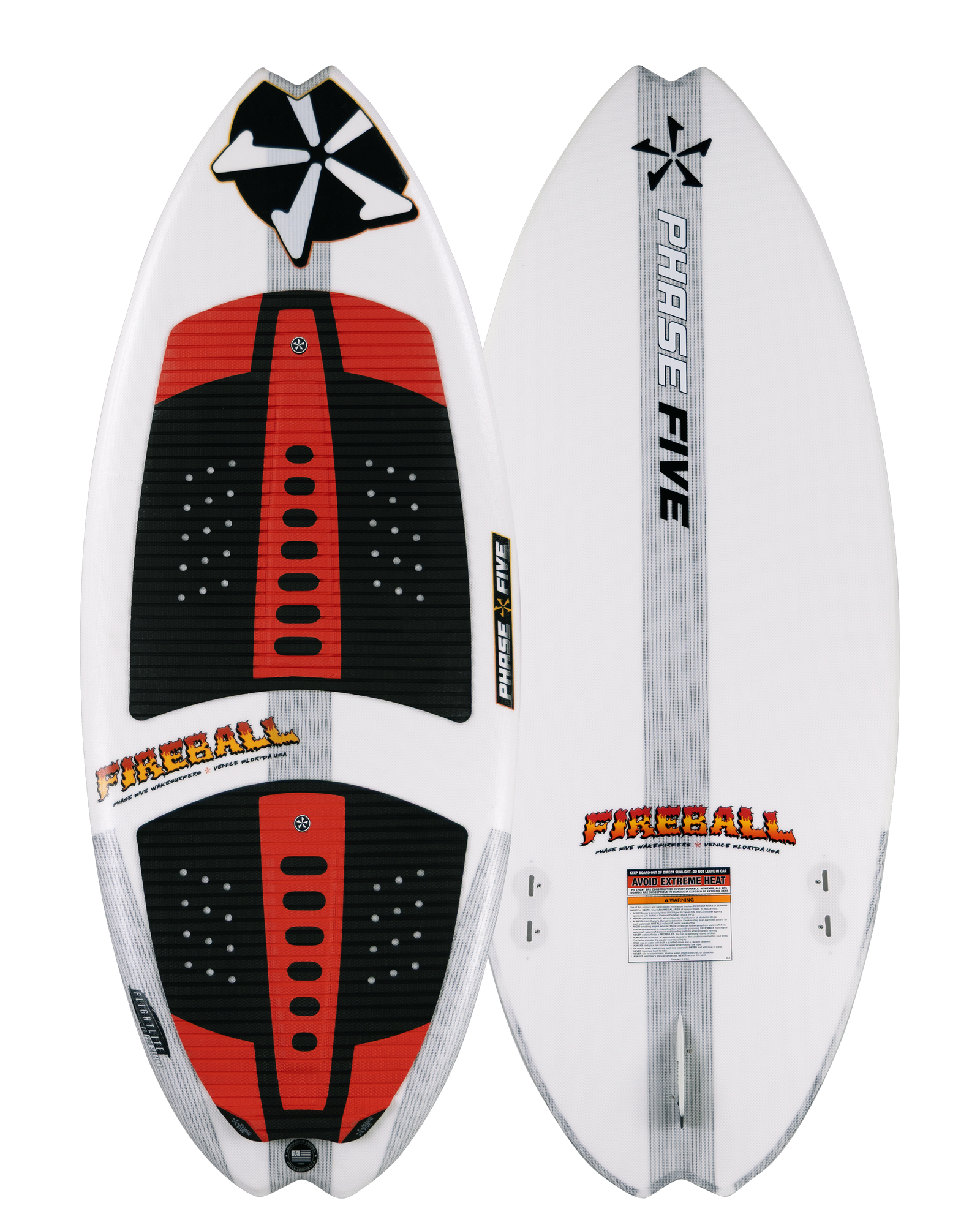 2027 Phase Five Fireball wakesurf board