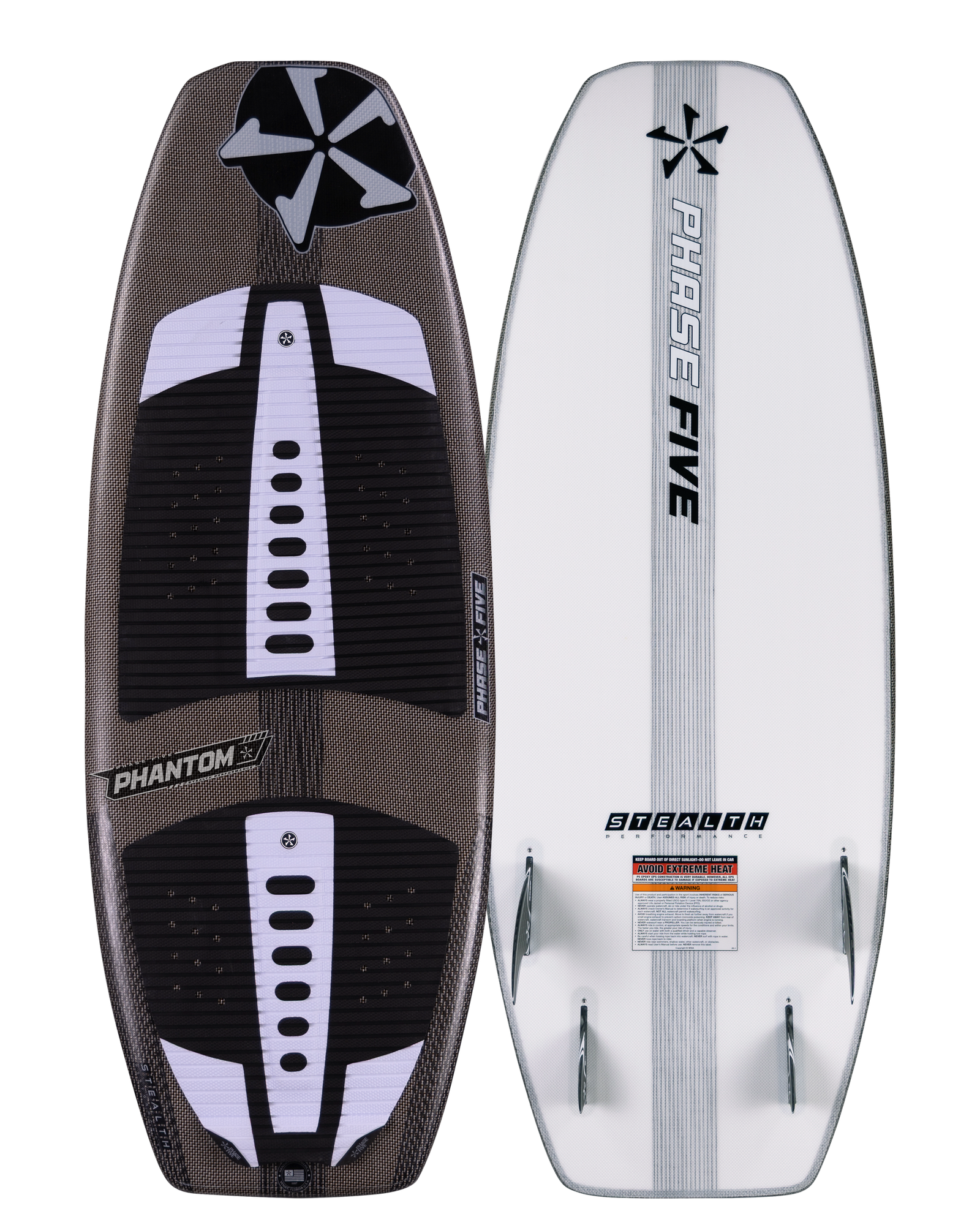 2027 Phase Five Phantom Stealth wakesurf board