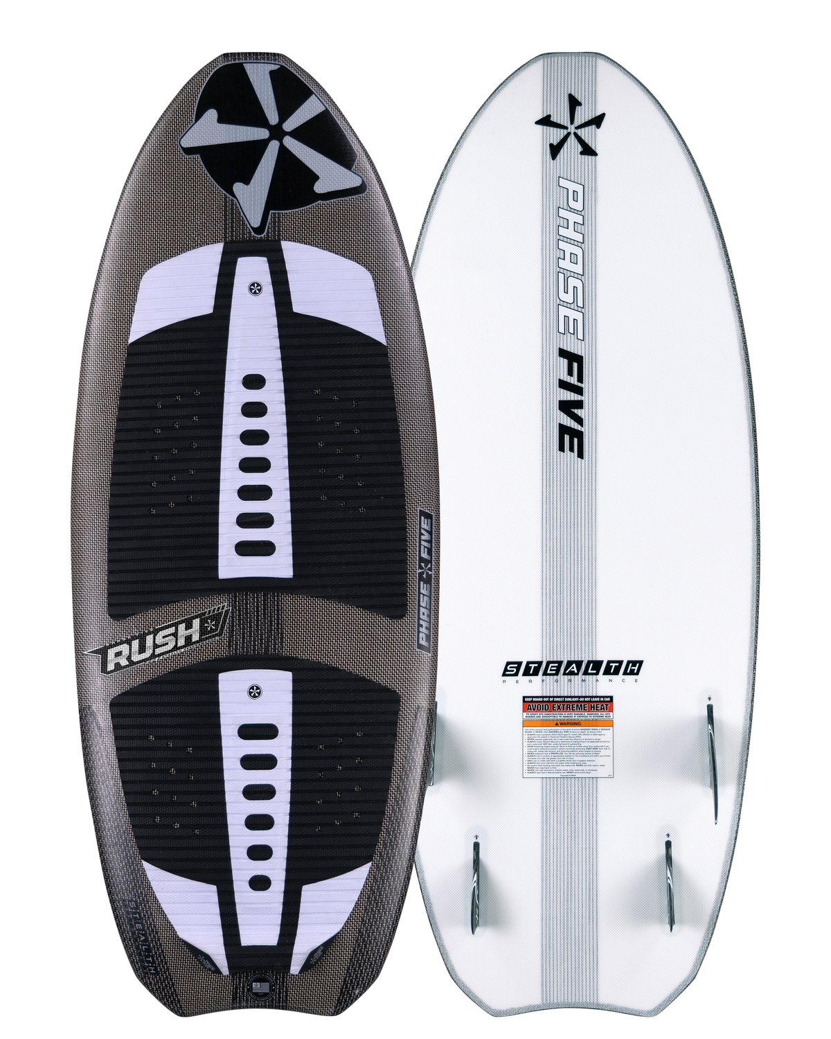 2027 Phase Five Rush Stealth wakesurf board