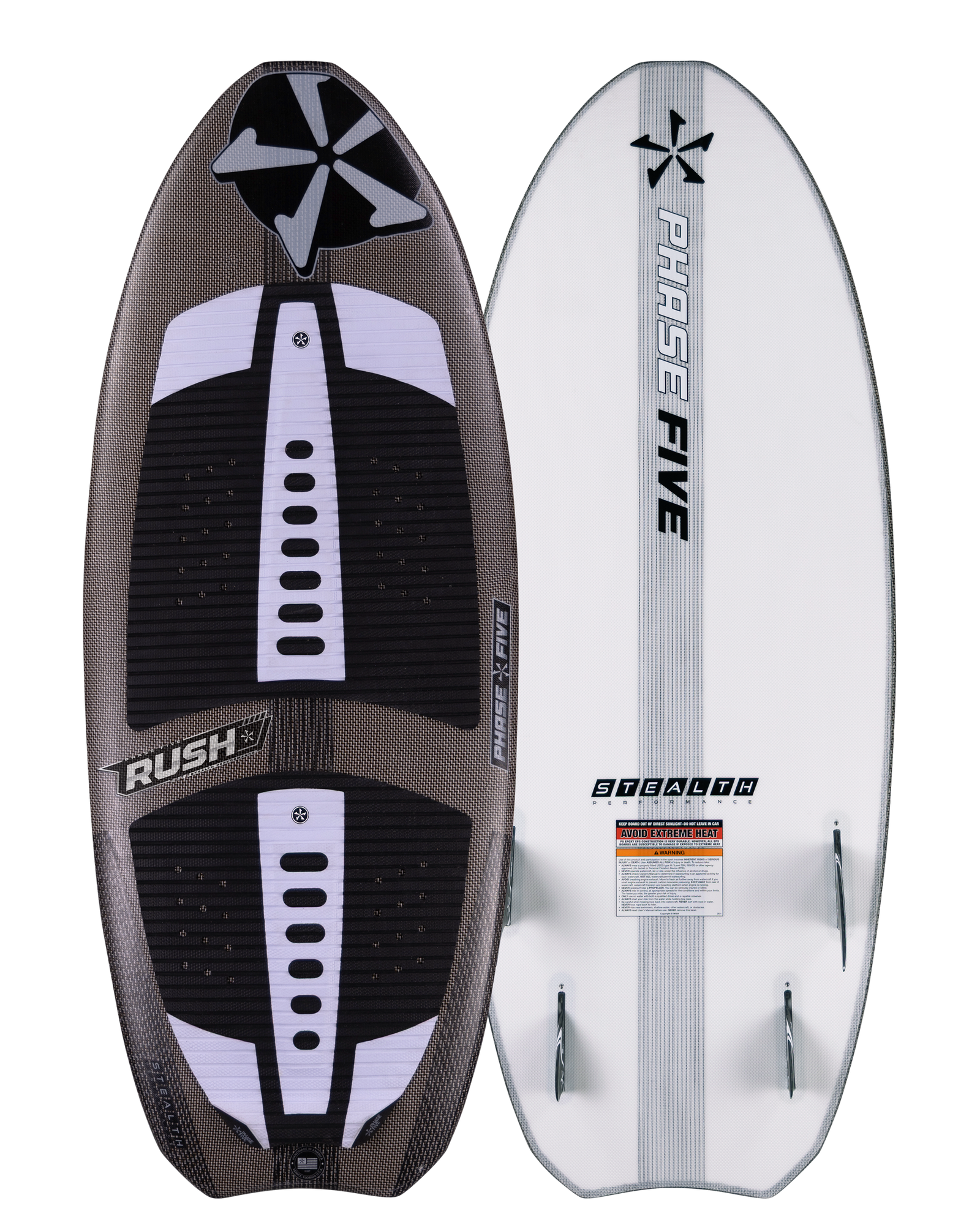 2027 Phase Five Rush Stealth wakesurf board