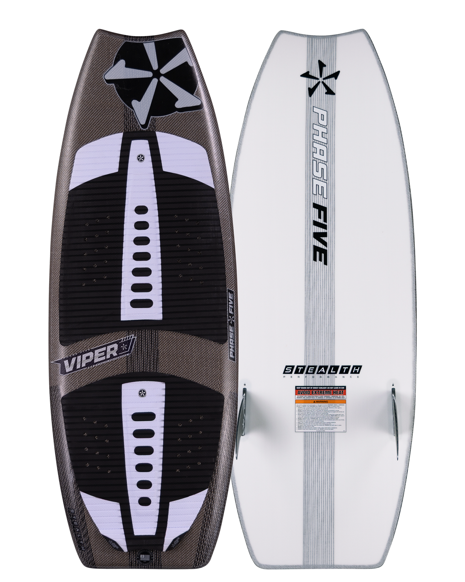 2027 Phase Five Viper Stealth wakesurf board