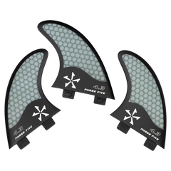 QuarterSurfBoardsDesgn 5.9NOSUKEシェイプ Phase Five 4.3 Thruster Fin Set - Phase 5 Wakesurf Boards
