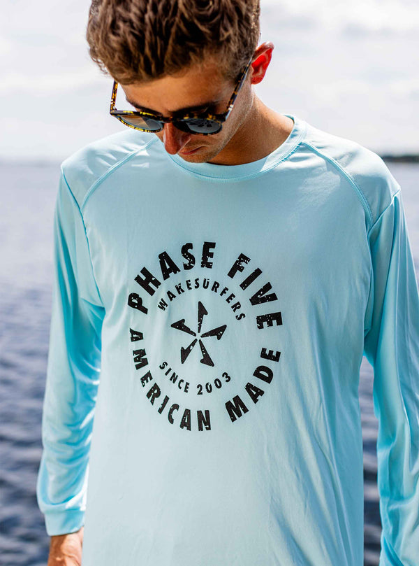 Phase five american made spf long sleeve phase 5 wakesurf boards