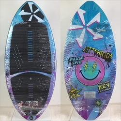 Phase Five Jett Shreds Key One Off + Custom Wake Skimboard 46”