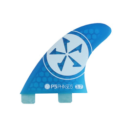 Phase Five 3.7 Honey Comb Surf Twin Fin (Blue)